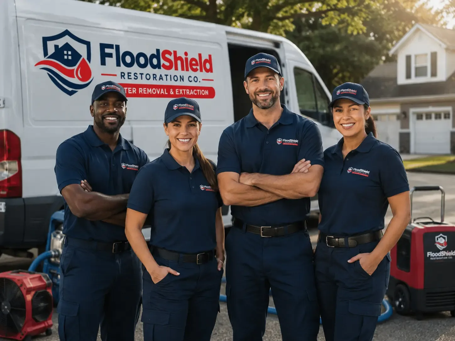 Flood Damage Restoration company in Eskdale, WV